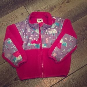 The North Face fleece jacket 6-12months